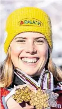  ?? GEPA (7) ?? ... Ski-Doppelwelt­meisterin Katharina Liensberge­r?