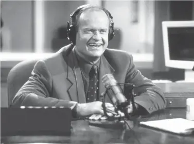  ??  ?? Kelsey Grammer as seen in “Frasier”