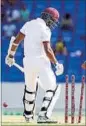  ?? AP PHOTO ?? The West Indies batsmen had no clue against India.
