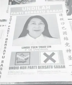 Pbs Linda Tsen For Sandakan By Election By Rebecca Chong Pressreader