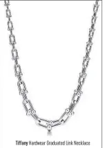  ?? ?? Tiffany Hardwear Graduated Link Necklace