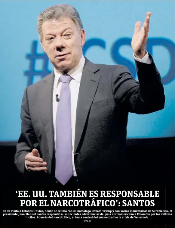  ?? |CORTESÍA PRESIDENCI­A DE LA REPÚBLICA ??