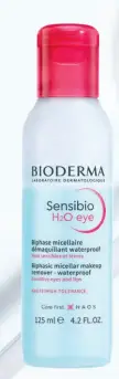  ?? ?? Bioderma Sensibio H2O Eye ($18, at drugstores and Amazon)