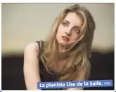  ?? (DR) ?? La pianiste Lise de la Salle.