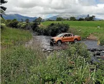  ??  ?? The 4WD trek includes several pretty river crossings.