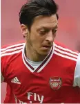  ??  ?? Arsenal’s absentee: Ozil