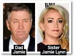  ?? ?? Dad Jamie
Sister
Jamie Lynn