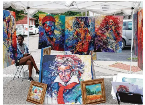  ?? CONTRIBUTE­D PHOTOS ?? ARTFest on Main will be held in Springboro on Saturday.