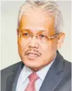 ??  ?? Datuk Seri Hamzah Zainudin