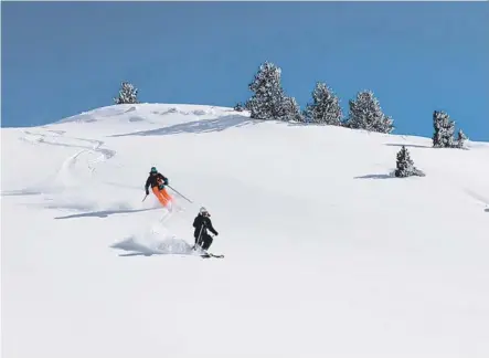  ?? FOTO: DAVIDE CAMESASCA ?? Estación de esquí de Baqueira Beret