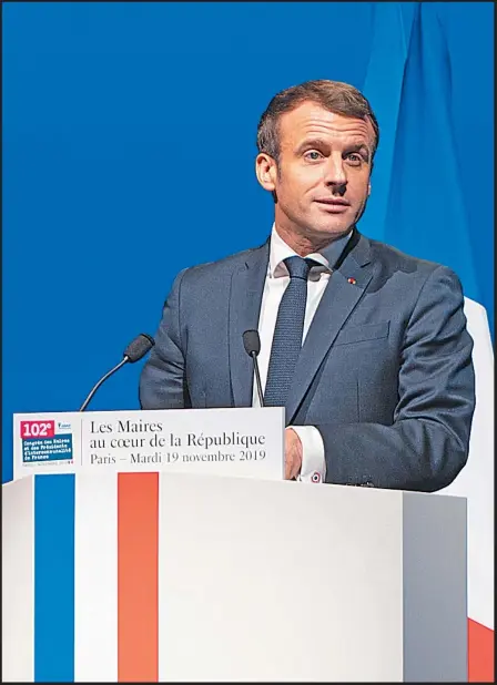  ?? JACQUES PAQUIER ?? FRANCIA. Una de las primeras medidas de Macron fue la abolición del impuesto de solidarida­d sobre la fortuna.