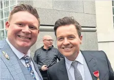  ?? ?? Star studded Richard meets TV star Dec