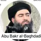  ??  ?? Abu Bakr al-Baghdadi