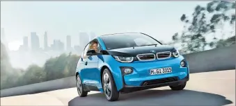  ??  ?? BMW i3.