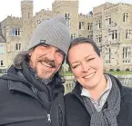  ?? Picture: PA. ?? Above: Kurt Cochran and wife Melissa, from Utah, were on a trip to London to celebrate their 25th wedding anniversar­y. Mr Cochran was killed in the terrorist attack. His wife was badly injured.
