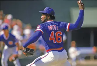  ?? STEPHEN DUNN/GETTY IMAGES ?? Lee Smith made seven All-Star teams during his 18-year major-league career.