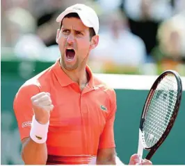  ?? EFE ?? Djokovic disputará en Belgrado la primera final de la temporada