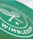  ?? Foto: dpa ?? Immerhin auf den Regen ist beim Turnier in Wimbledon Verlass.