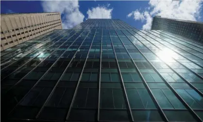  ?? Photograph: Carlo Allegri/Reuters ?? 888 Seventh Ave, New York City, where Archegos Capital is believed to have its offices.