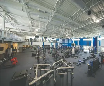  ?? PHOTOS: CASEY BROOKE LAWSON FOR THE TORONTO BLUE JAYS BASEBALL CLUB ?? The Toronto Blue Jays Baseball Club Player Developmen­t Complex in Dunedin, Florida, was completed during the off-season.