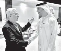  ?? DTI PHOTO ?? Department of Trade and Industry (DTI) Secretary Fred Pascual and United Arab Emirates (UAE) Minister of State for Foreign Trade HE Dr Thani bin Ahmed Al Zeyoudi.