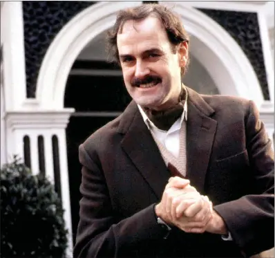  ??  ?? John Cleese as Basil Fawlty. Sometimes real-life hosts can be even more outrageous than the carnaptiou­s hotelier