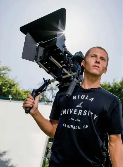  ?? ?? Biola U. School of Cinema & Media Arts offers cutting-edge filmmaking courses.