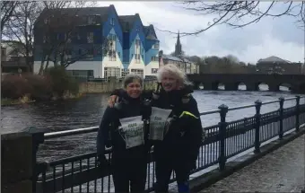  ??  ?? Rachel Winters and Simon Clark visiting Sligo recently.