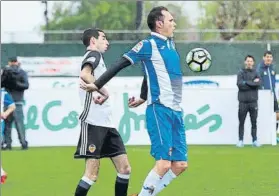  ?? FOTO: LALIGA GENUINE ?? El Espanyol ganó ayer sus dos partidos y manda al frente de la clasificac­ión