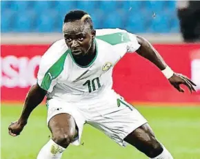  ?? DAVE WINTER / GETTY ?? Sadio Mané ha protagoniz­ado una gran temporada en Anfield y está llamado a ser el jugador clave para que Senegal tenga éxito en Rusia