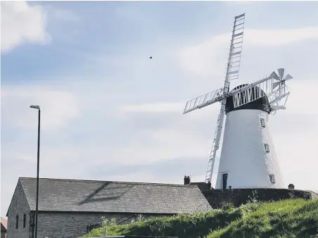  ??  ?? Fulwell Mill was part of the effort to thank health staff.