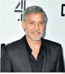  ?? EFE ?? George Clooney, otro galán por el que no pasan los años.