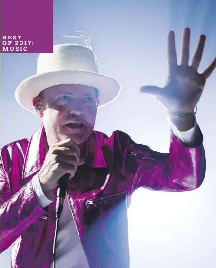  ?? GERRY KAHRMANN ?? Gord Downie’s sixth and final solo album, Introduce Yerself, is not only a sendoff of the late Tragically Hip frontman as a musician, but as a man.