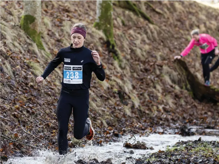  ?? BILD: ROBERT BOMAN ?? Johanna Widarsson Norbeck blev två i damernas 12 km.