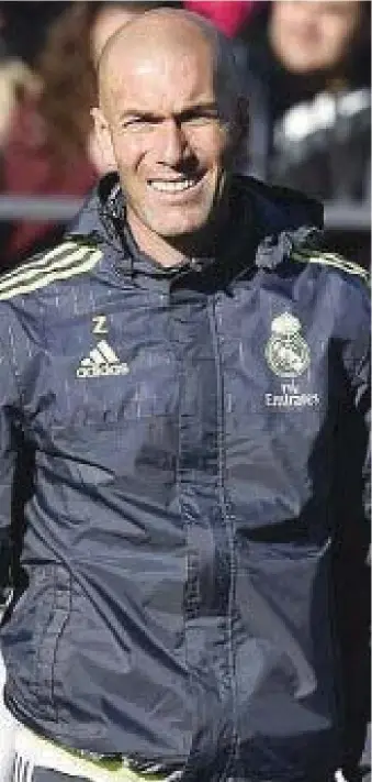  ??  ?? Zidane