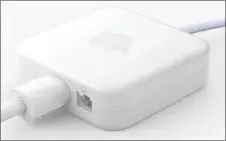  ??  ?? You get a power adapter with the £1,249 M1 imac, but it’s not this one with gigabit Ethernet.