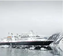  ?? AARON SAUNDERS ?? Silversea is sending its 144-guest Silver Explorer expedition ship to the Northeast Passage on a 25-day voyage next year.