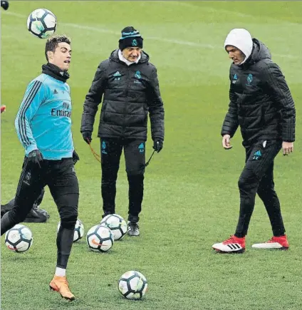  ?? FOTO: SIRVENT ?? Cristiano vuelve al equipo blanco ante el Getafe tras descansar ante el Espanyol el pasado martes