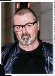  ??  ?? AGEING GENIUS: George pictured in 2015 in Switzerlan­d