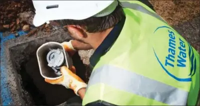  ??  ?? PLAN: Thames Water has rolled out 450,000 of the new meters but critics say they will help the firm raise bills