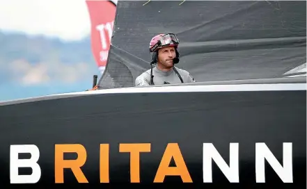  ?? GETTY IMAGES ?? Sir Ben Ainslie has questioned the fairness of a rule that has his British team facing a race disqualifi­cation if it strays outside the strict AC75 Class Rule.