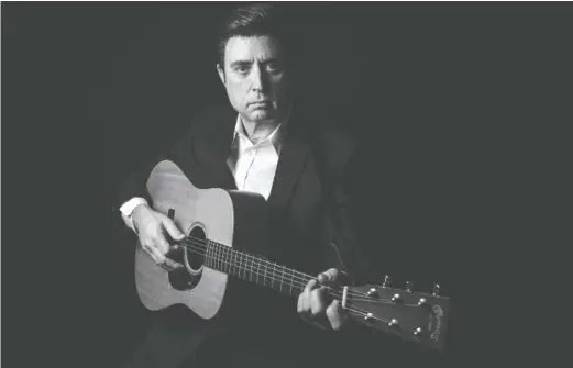  ?? PHOTO CONTRIBUTE­D BY GRAY SARTIN ?? Gray Sartin as Johnny Cash.