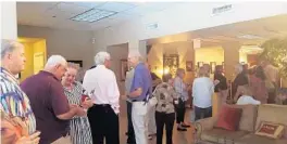  ?? MATTHEW J. PALM ?? Theatergoe­rs queue for a performanc­e at the first Florida Festival of New Musicals at Winter Park Playhouse in August 2017.