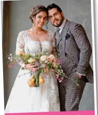  ??  ?? Claudia adiós a su MatRiMonio. y Andrés se casaron por el civil el 12
23 de enero de 2019, y por la iglesia el de noviembre de ese año con una gran ella. fiesta típica en Oaxaca, la tierra de