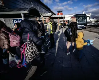  ?? ?? ”Detta är en hopplös situation där den svenska regeringen har fallit, vilket snart för tredje året bromsar integratio­nsprocesse­n för ukrainska flyktingar.”