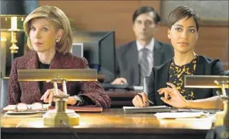  ?? Patrick Harbron CBS ?? AFTER a Broadway run, Christine Baranski took to TV in “The Good Wife” as Diane Lockhart.