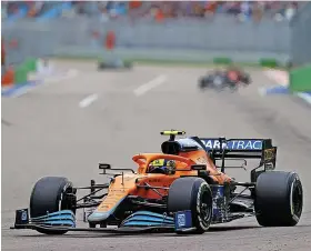  ?? Picture: Bryn Lennon ?? McLaren driver Lando Norris at the Russian Grand Prix