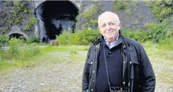  ?? BBC Wales ?? > Jeremy Bowen, pictured at Cyfarthfa Iron Works, was taken back to his roots for the BBC programme Coming Home