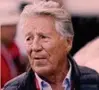  ?? ?? Mario Andretti, 82 anni, la sua è una dinastia di piloti