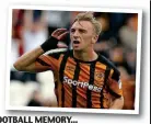  ??  ?? Hull CITy’s JARROD BOWEN on scoring for his boyhood club on his dad’s birthday ... and belting out an Oasis classic